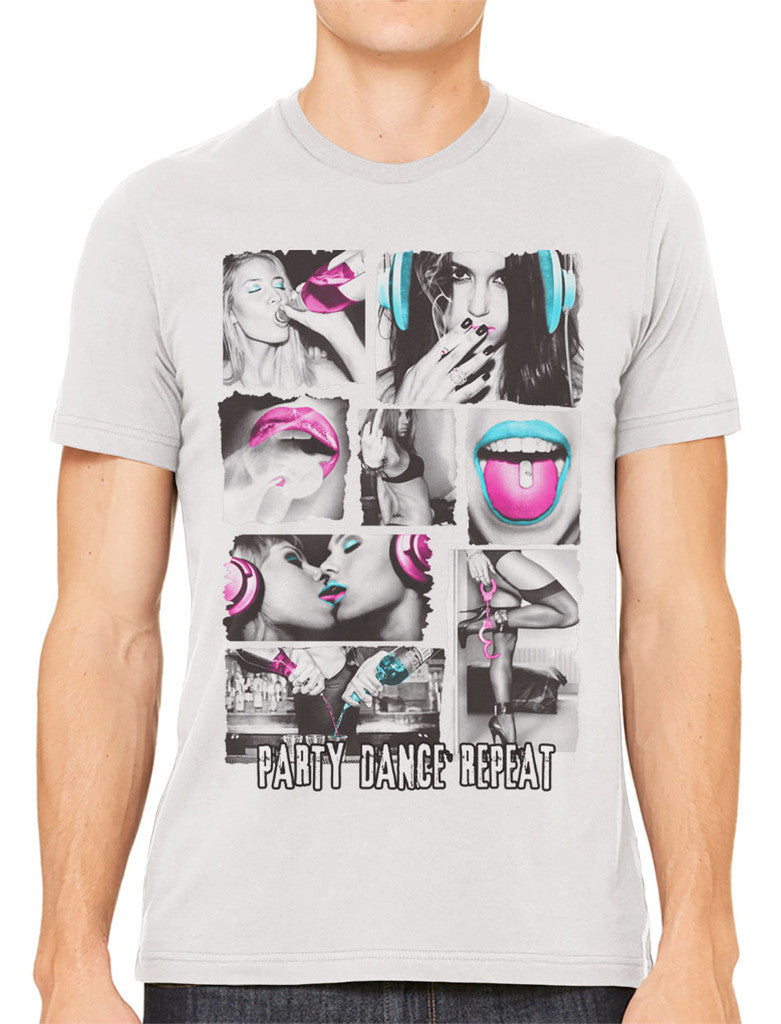 Party Dance Repeat Men's T-shirt