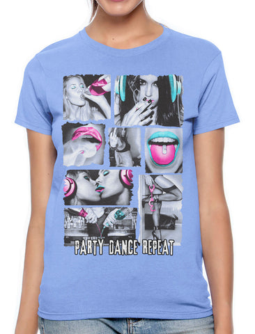 Eat Sleep Rave Repeat Women's T-shirt