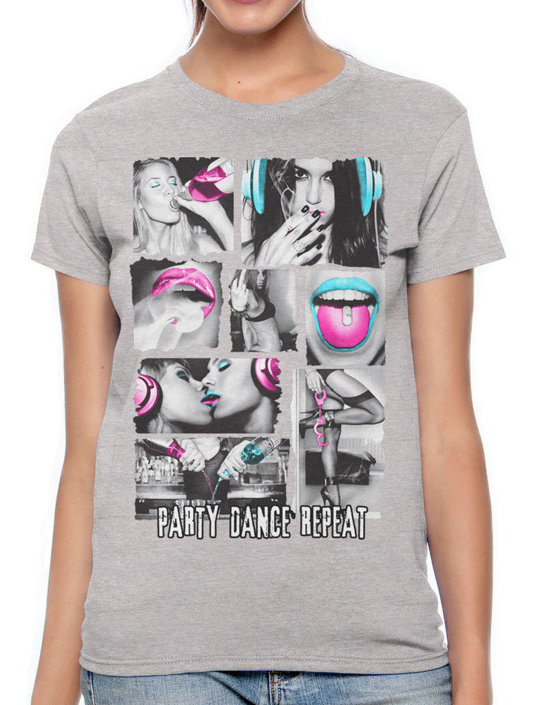 Party Dance Repeat Women's T-shirt