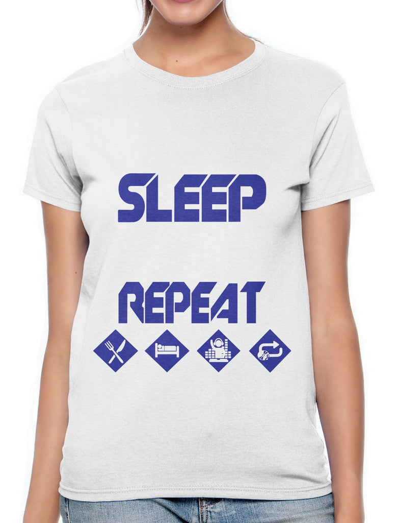 Eat Sleep Rave Repeat Women's T-shirt
