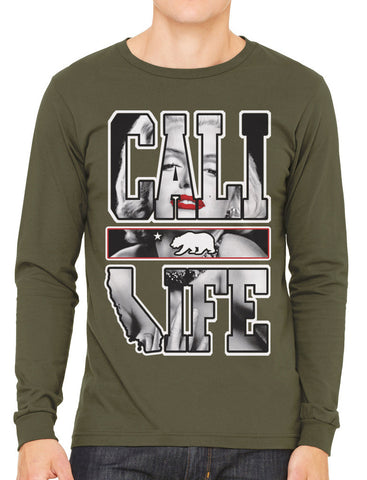 Gangster Marilyn Monroe Men's Long Sleeve T-shirt