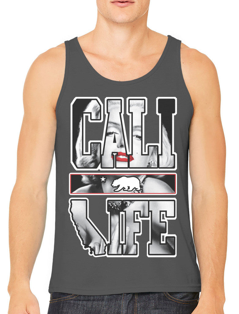 Marilyn Monroe Cali Life Men's Tank Top