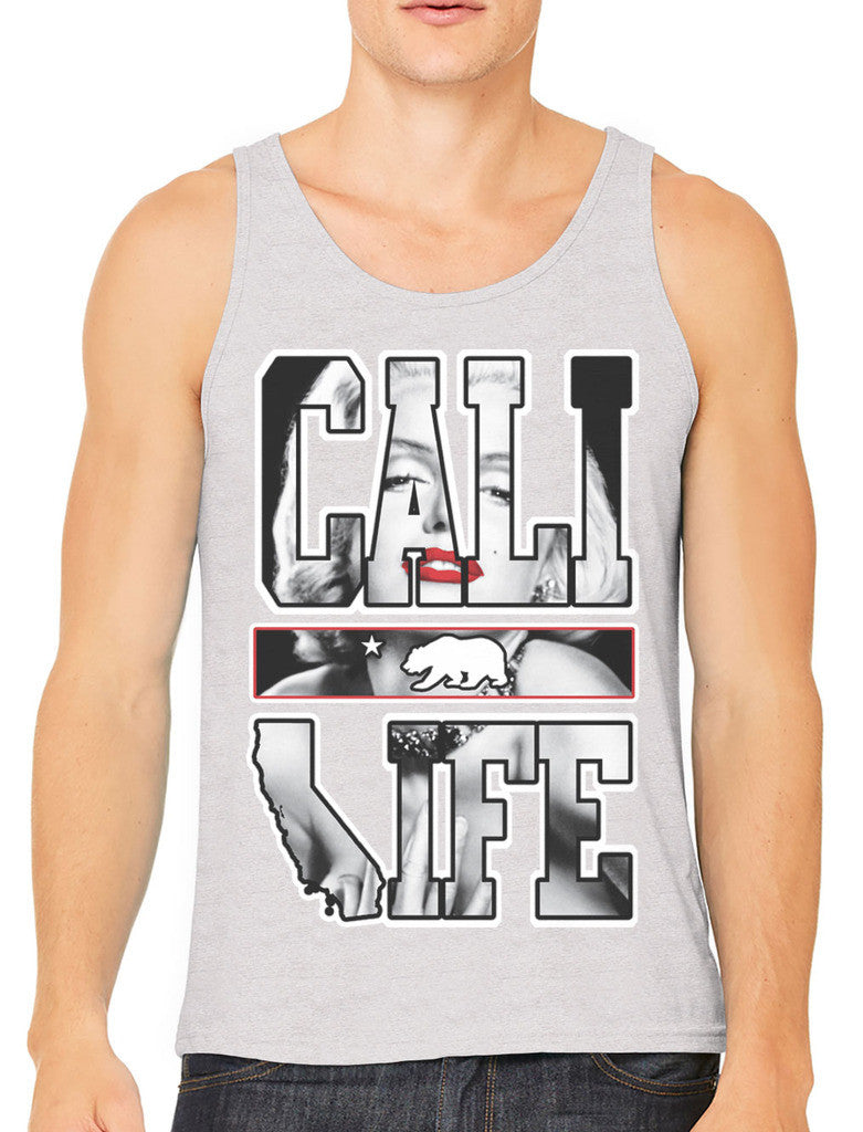 Marilyn Monroe Cali Life Men's Tank Top