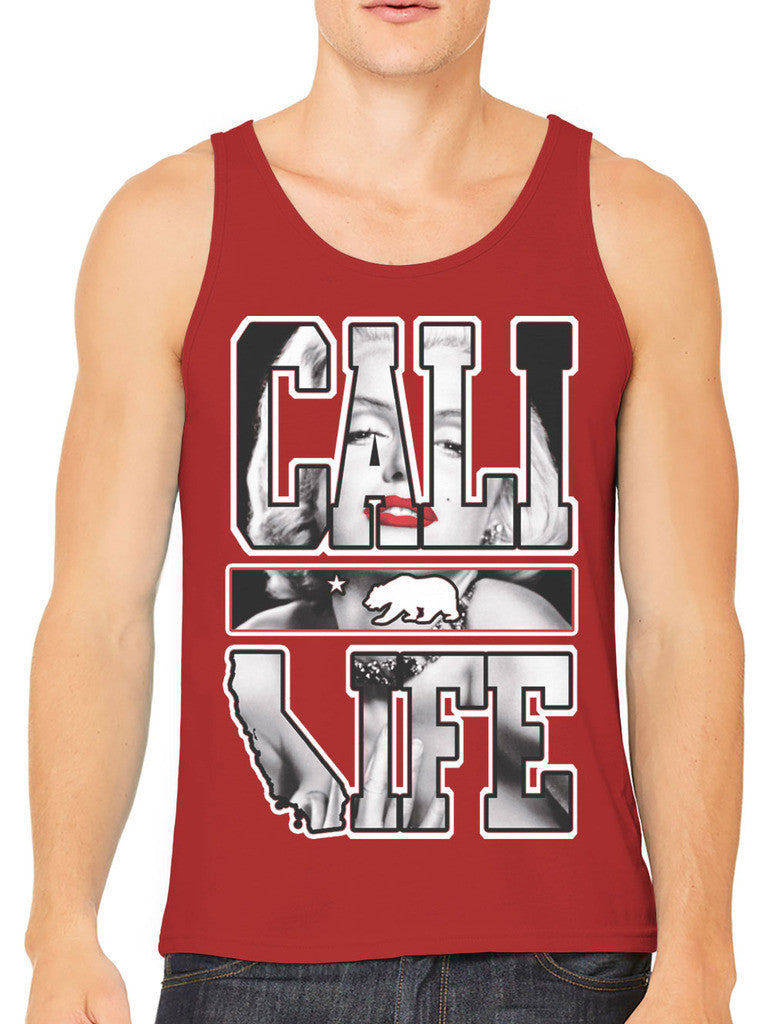 Marilyn Monroe Cali Life Men's Tank Top