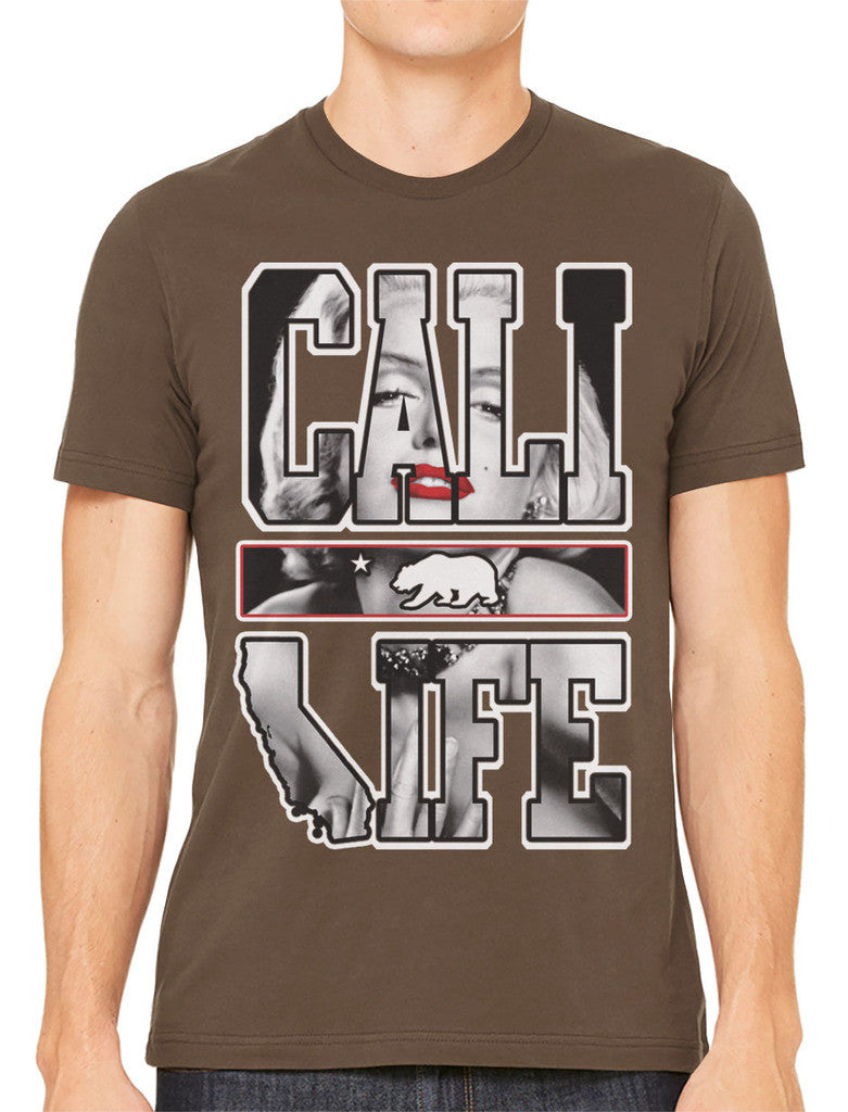 Marilyn Monroe Cali Life Men's T-shirt