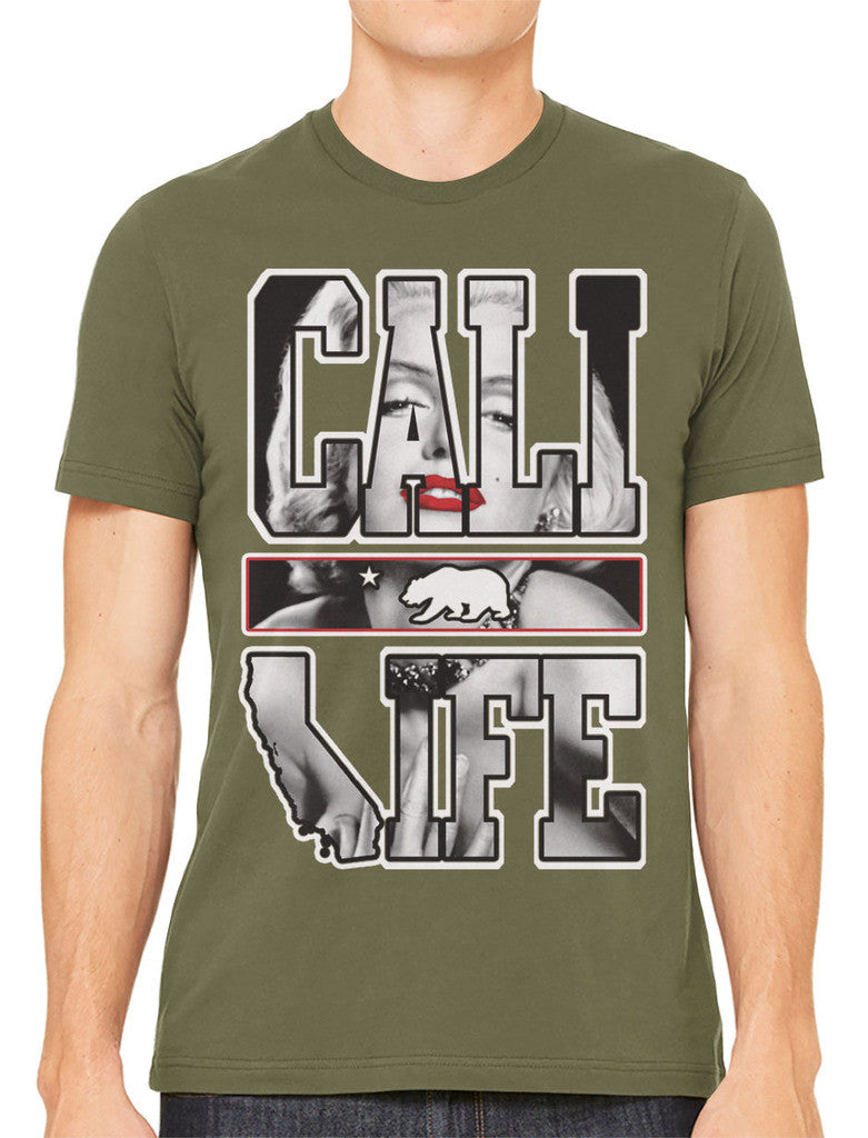 Marilyn Monroe Cali Life Men's T-shirt