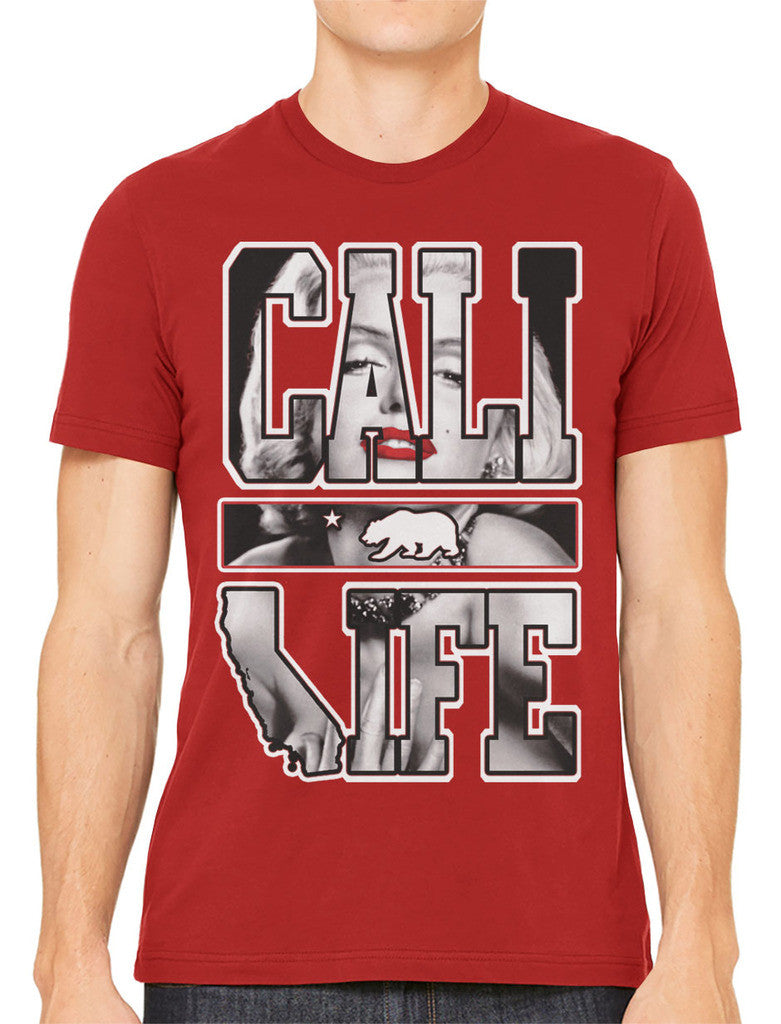 Marilyn Monroe Cali Life Men's T-shirt