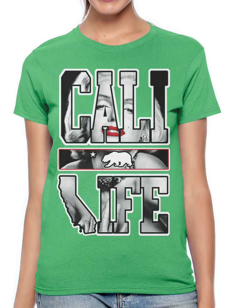 Marilyn Monroe Cali Life Women's T-shirt