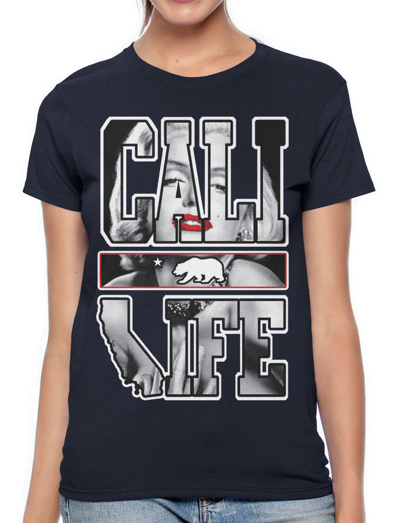Marilyn Monroe Cali Life Women's T-shirt