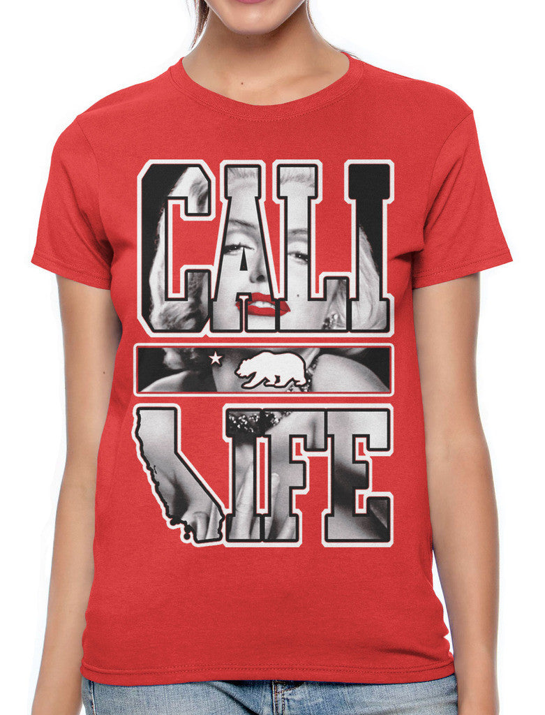 Marilyn Monroe Cali Life Women's T-shirt