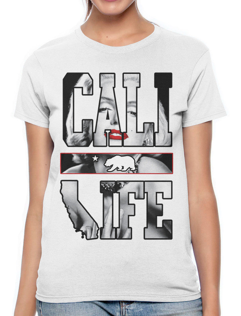 Marilyn Monroe Cali Life Women's T-shirt
