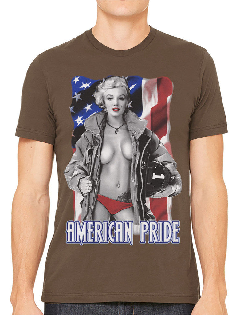 American Pride Marilyn Monroe Men's T-shirt