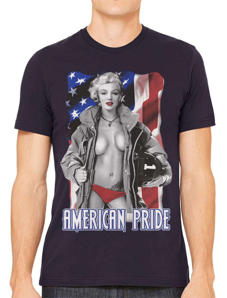American Pride Marilyn Monroe Men's T-shirt