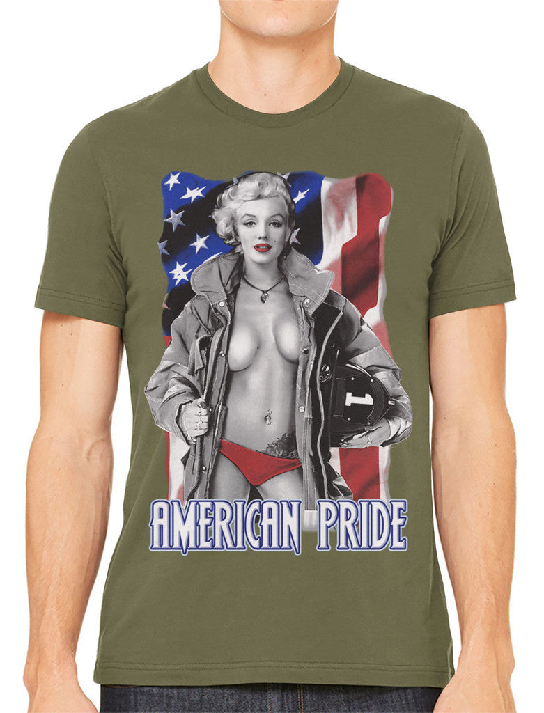 American Pride Marilyn Monroe Men's T-shirt