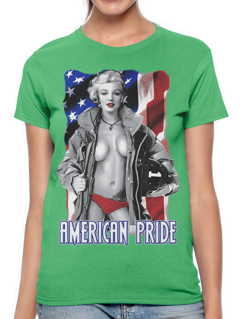 American Pride Marilyn Monroe Women's T-shirt