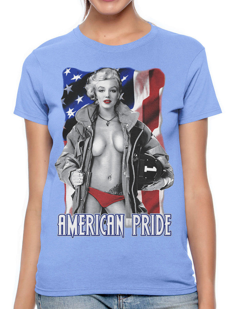 American Pride Marilyn Monroe Women's T-shirt