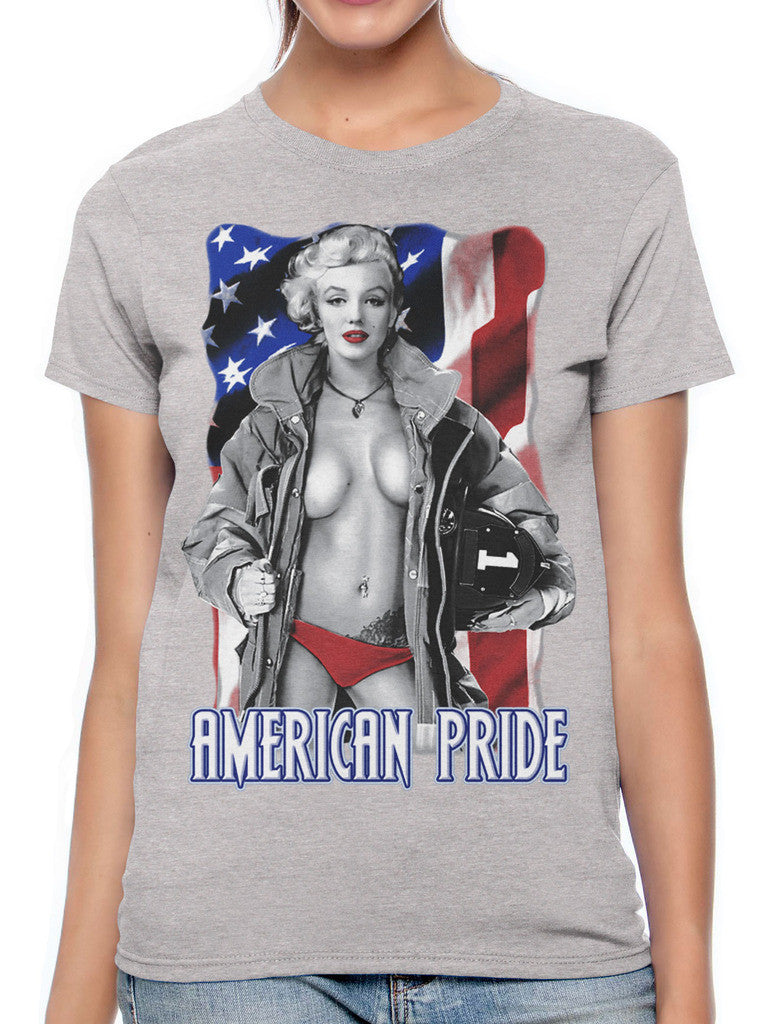 American Pride Marilyn Monroe Women's T-shirt
