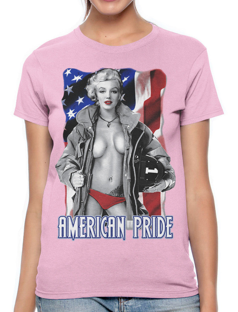 American Pride Marilyn Monroe Women's T-shirt