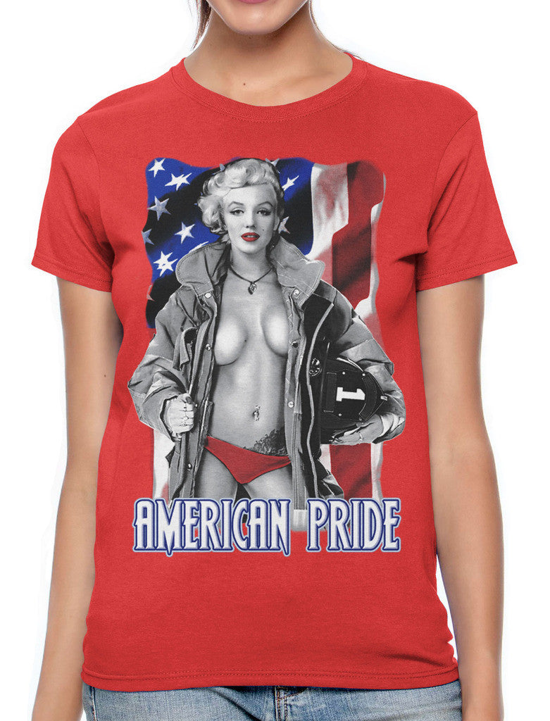 American Pride Marilyn Monroe Women's T-shirt
