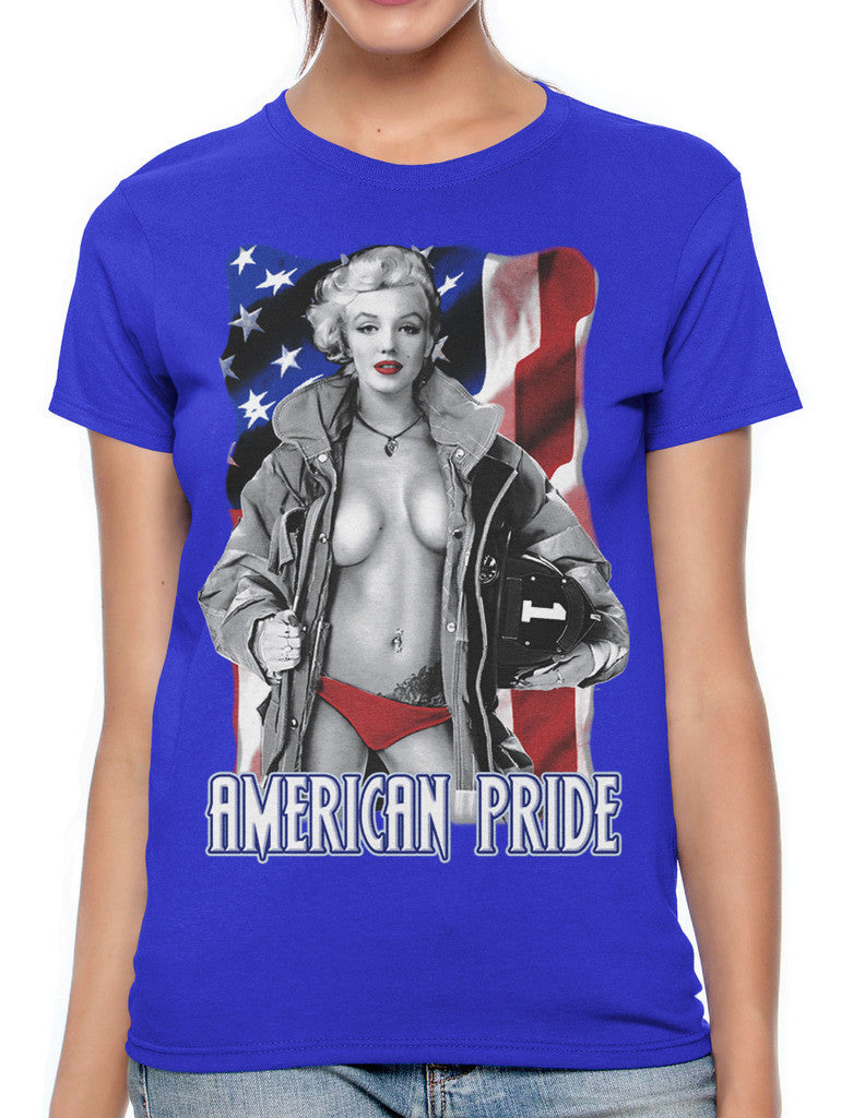 American Pride Marilyn Monroe Women's T-shirt