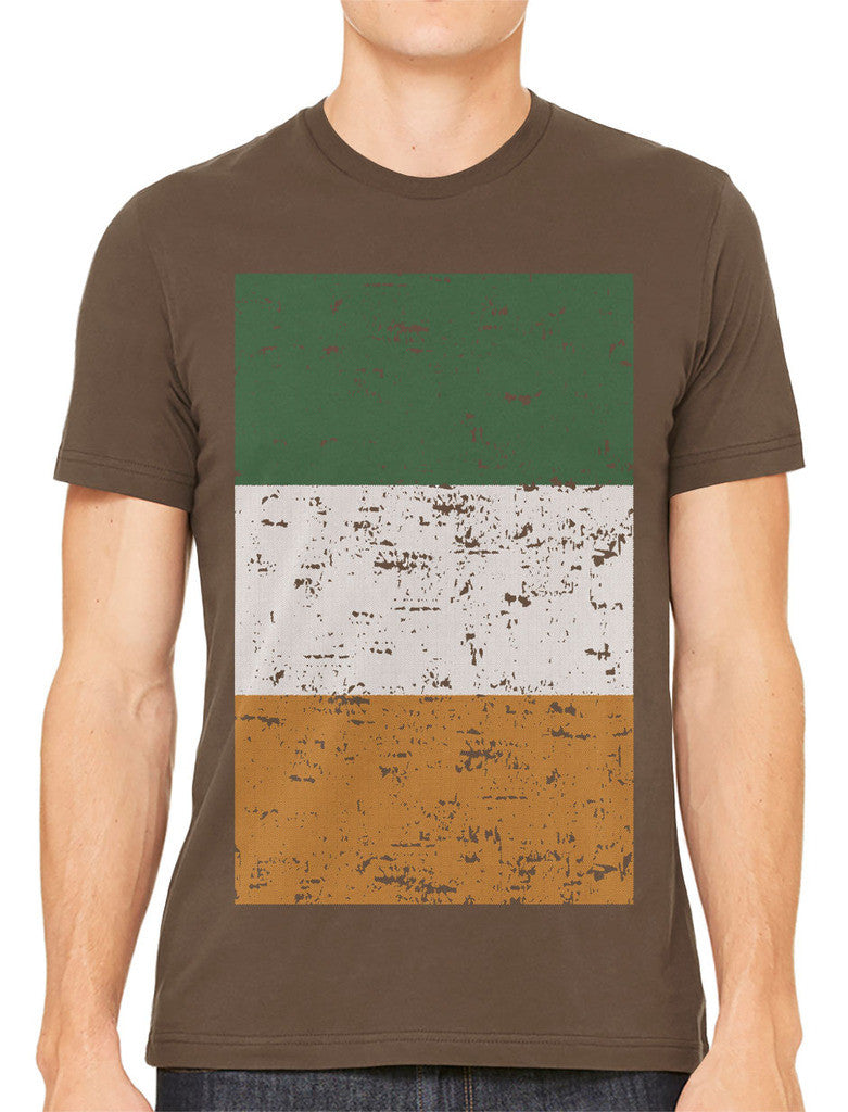 Big Faded Ireland Flag Men's T-shirt