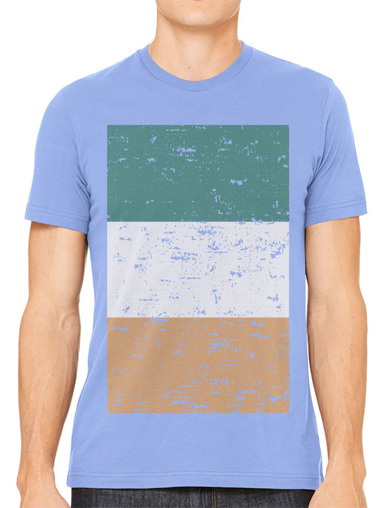 Big Faded Ireland Flag Men's T-shirt