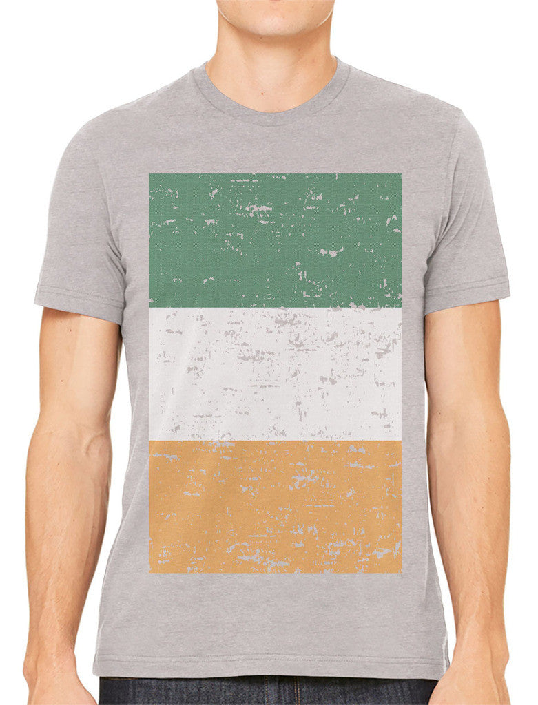 Big Faded Ireland Flag Men's T-shirt