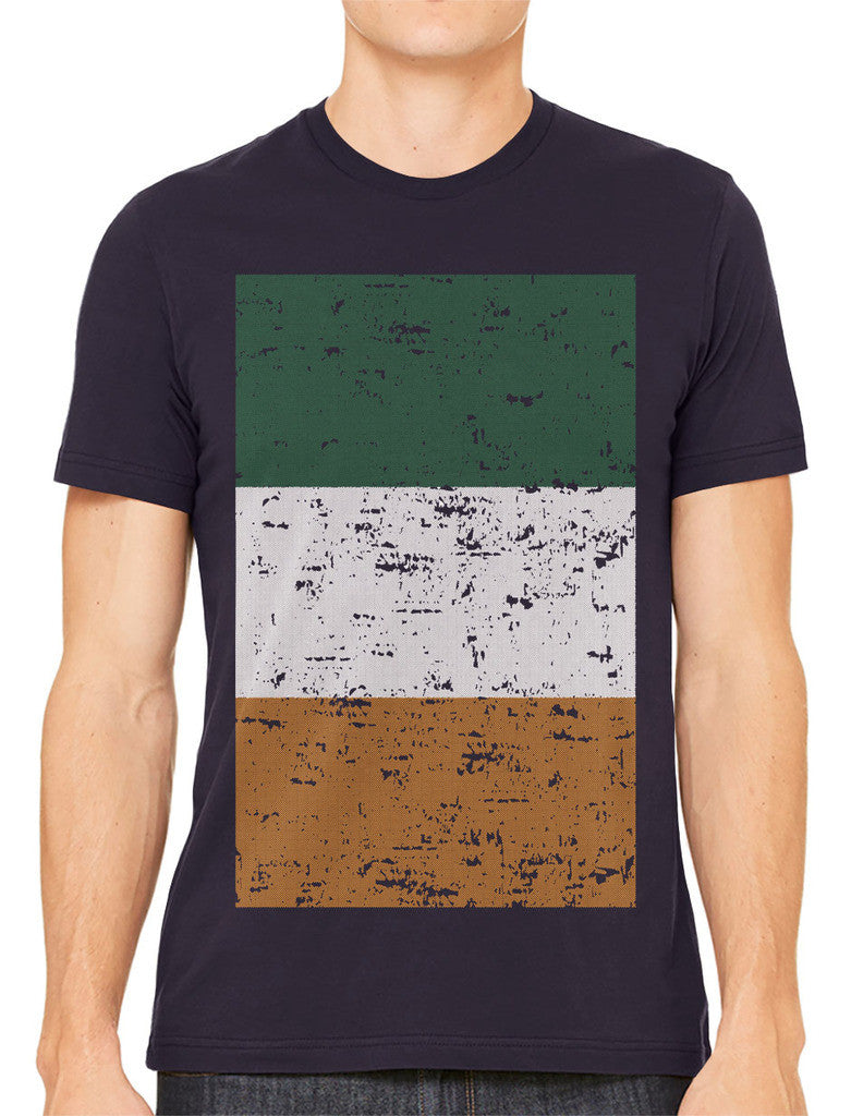 Big Faded Ireland Flag Men's T-shirt