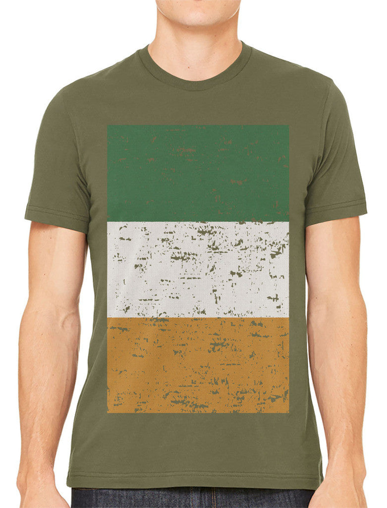 Big Faded Ireland Flag Men's T-shirt