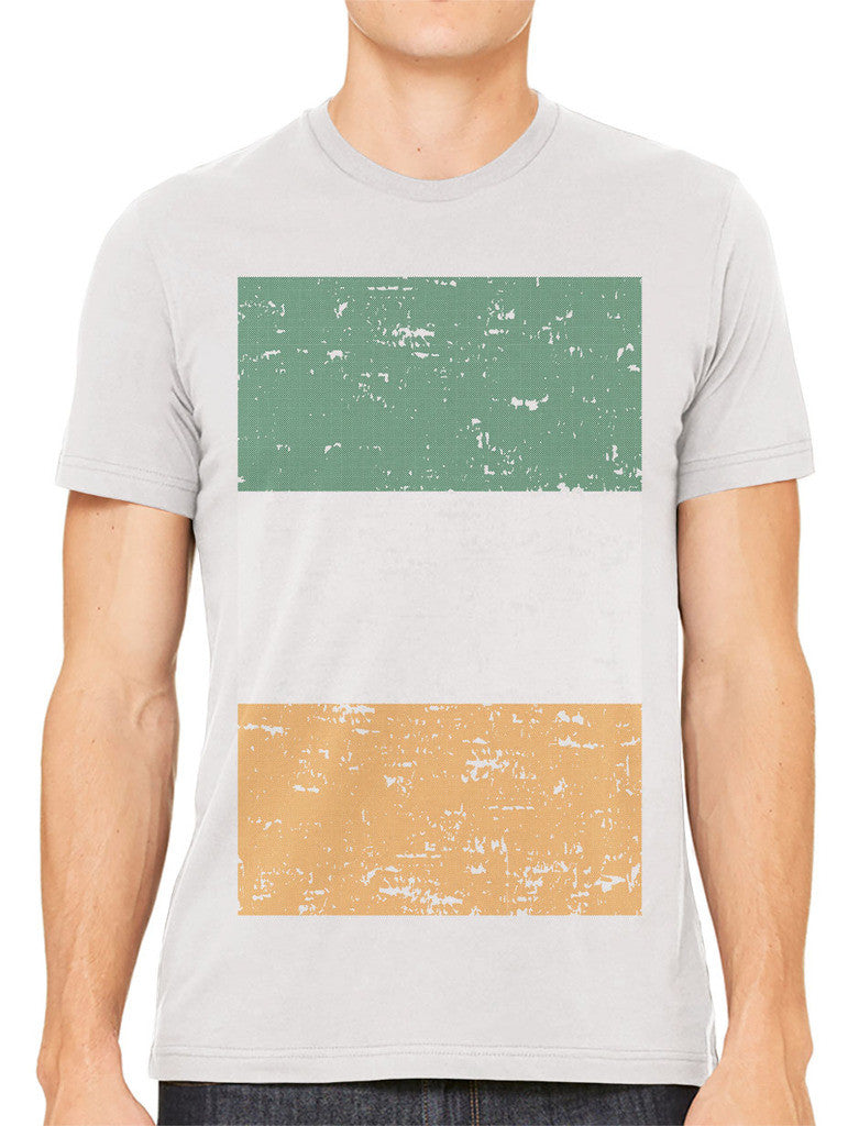Big Faded Ireland Flag Men's T-shirt
