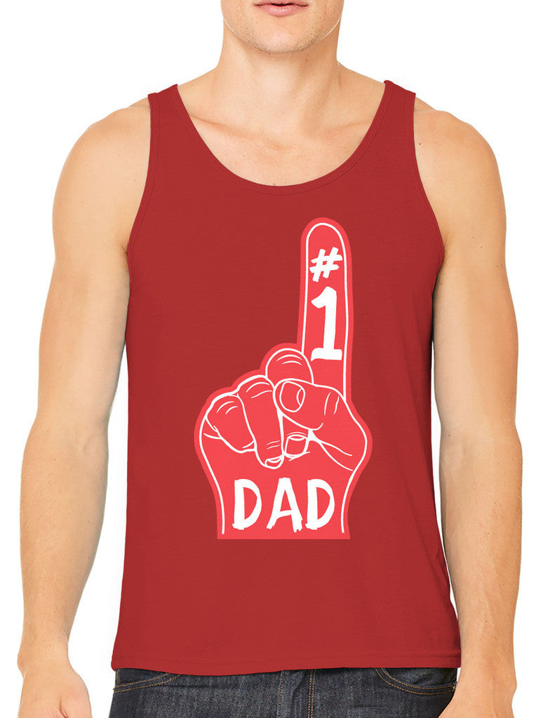 Number 1 Dad Men's Tank Top