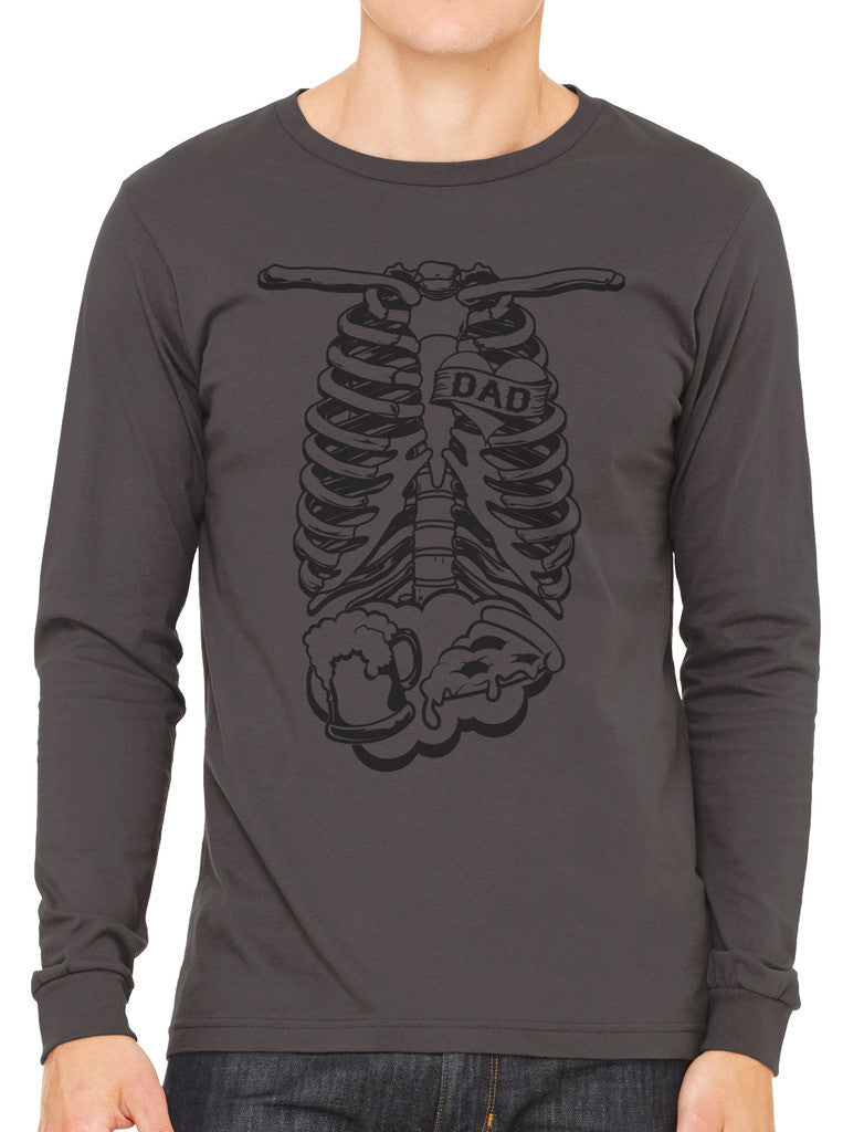 Skeleton Dad Men's Long Sleeve T-shirt