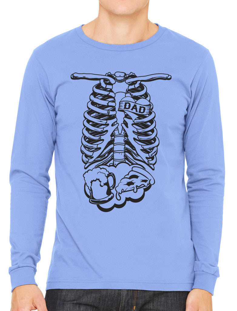 Skeleton Dad Men's Long Sleeve T-shirt