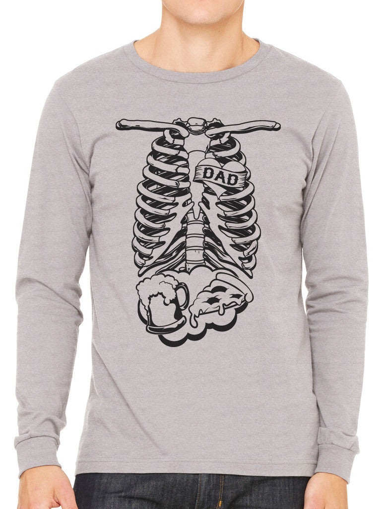 Skeleton Dad Men's Long Sleeve T-shirt