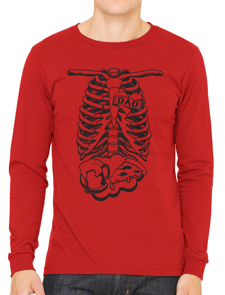 Skeleton Dad Men's Long Sleeve T-shirt