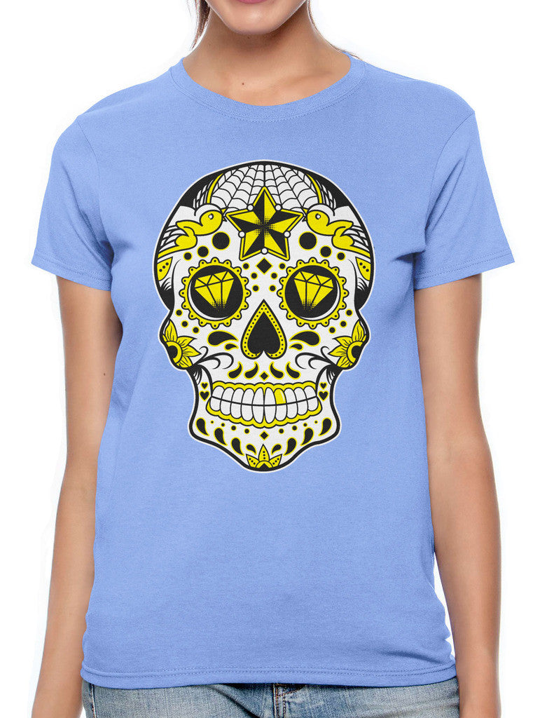 Dia De Los Muertos Sugar Skull Women's T-shirt