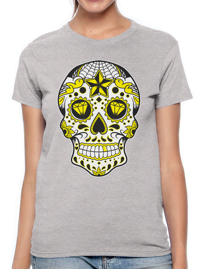 Dia De Los Muertos Sugar Skull Women's T-shirt