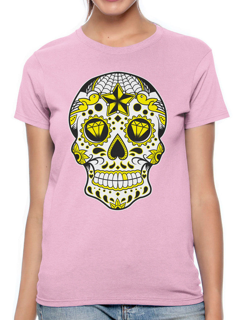 Dia De Los Muertos Sugar Skull Women's T-shirt