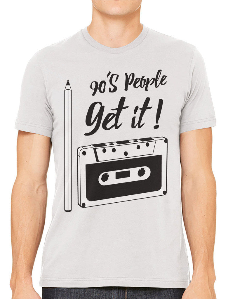 90's People Get It Cassette Tape Men's T-shirt