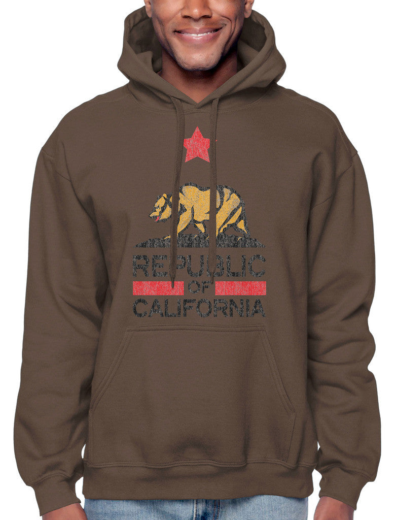 Republic Of California Sweatshirt Hoodie Hoody