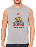 Republic Of California Men's Sleeveless T-Shirt
