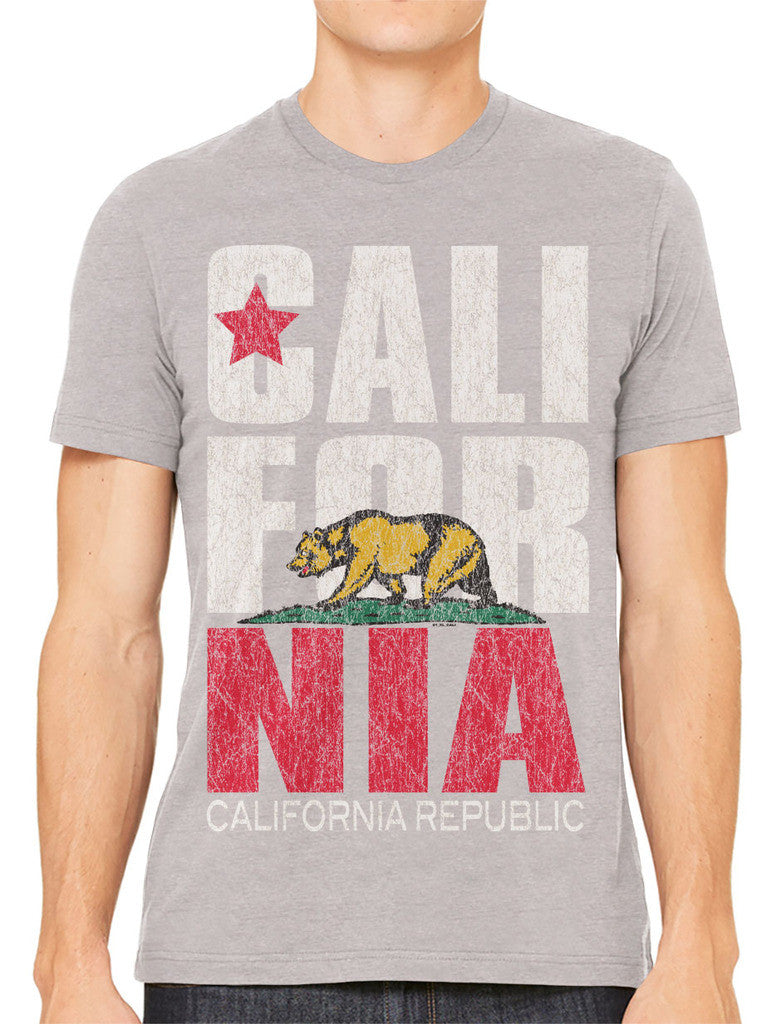Society6 ケース CALI FOR NIA by Thecrazythewzrd Cali For Nia California Republic Men's T-shirt – CYBERTELA