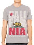 Cali For Nia California Republic Men's T-shirt