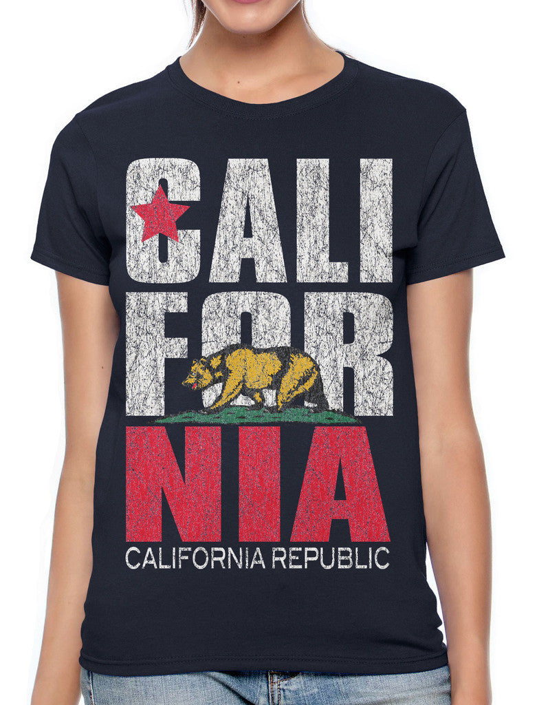 Cali For Nia California Republic Women's T-shirt