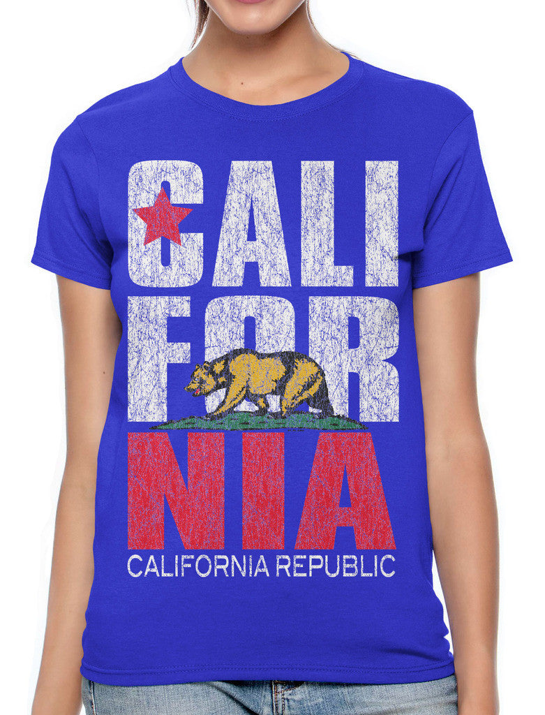 Cali For Nia California Republic Women's T-shirt – CYBERTELA