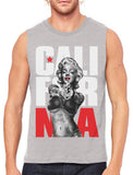 Gangster Marilyn Monroe California Men's Sleeveless T-Shirt