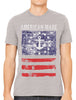 American Made Faded Anchor Flag Men's T-shirt