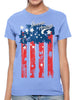 Faded American Heritage Flag Women's T-shirt