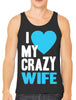 I Love my Crazy Wife Men's Tank Top