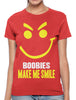 Boobies Make Me Smile Women's T-shirt